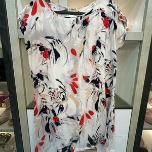 Fuzzi Elegant Abstract Print Women's Dress Size 48